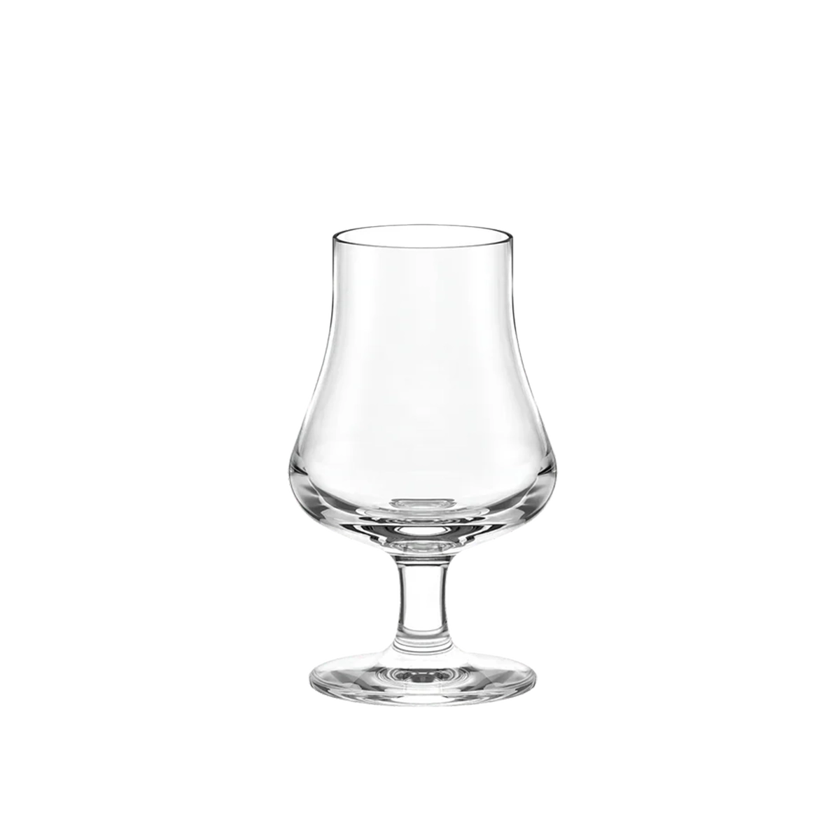 Nosing Bar Classics de Stölzle Lausitz mostrando su diseño elegante y ergonómico, perfecta para la cata de whisky.