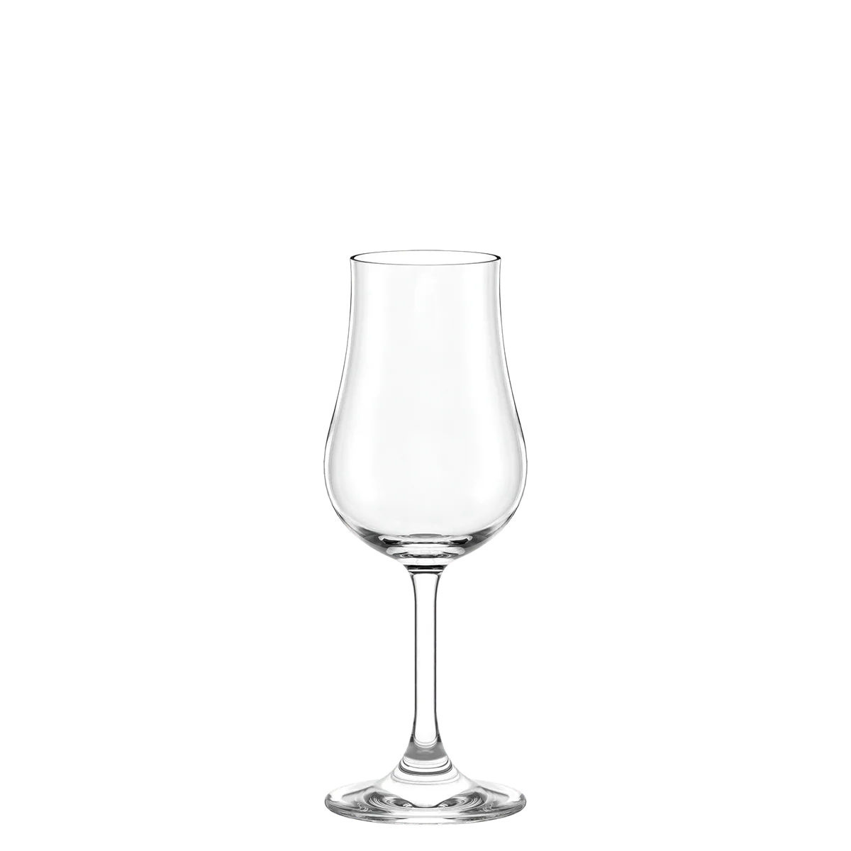 Copa de licor de la colección Classic de Stölzle Lausitz, mostrando su cáliz compacto y diseño tradicional en cristal transparente de 185 ml.