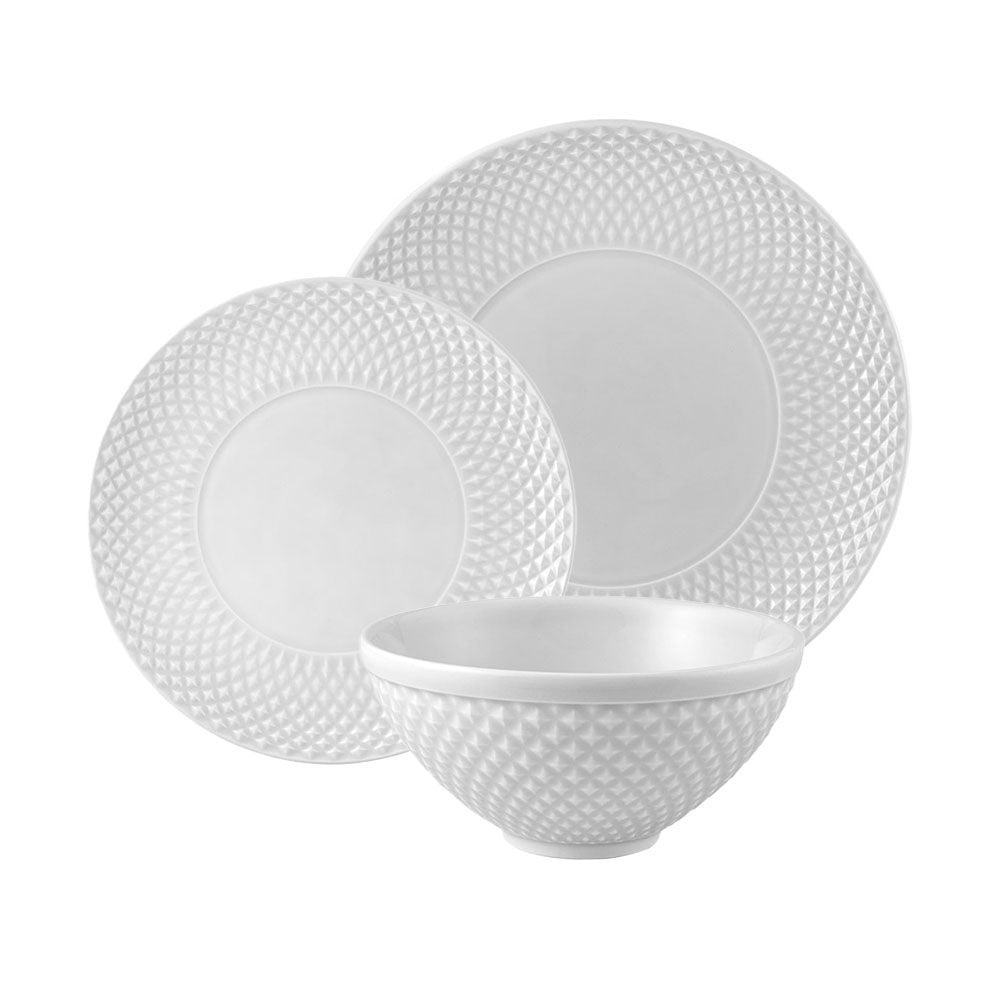 PUESTO 3 PIEZAS BICOS GREY