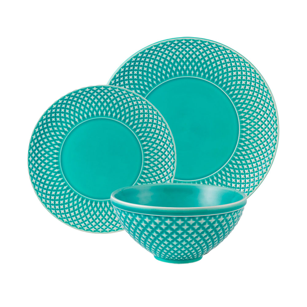 PUESTO 3 PIEZAS BICOS MINT GREEN