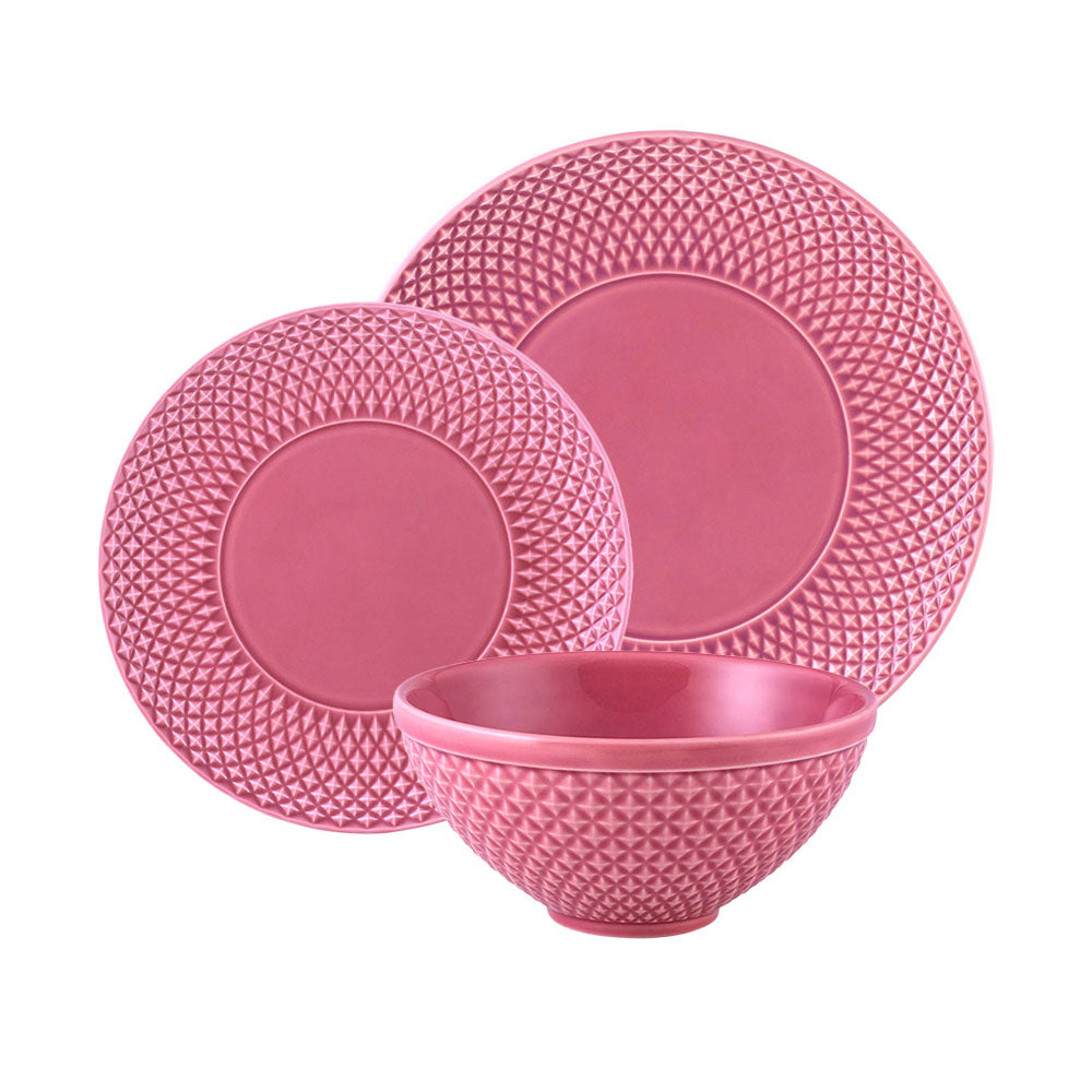 PUESTO 3 PIEZAS BICOS ROSE