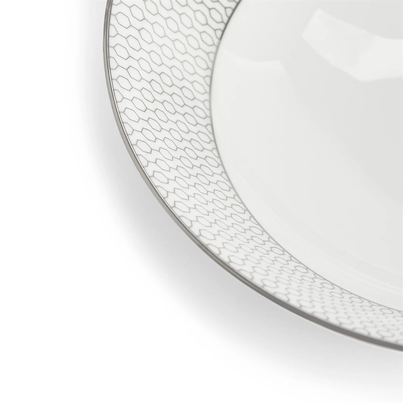 Detalle del Bowl de Cereal Gio Platinum y su diseño sofisticado.