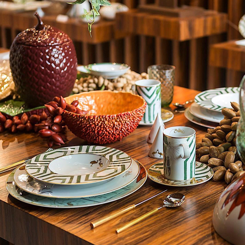 Vista Alegre Amazonia – set de vajilla de lujo en colaboración con Ecoarts Amazônia