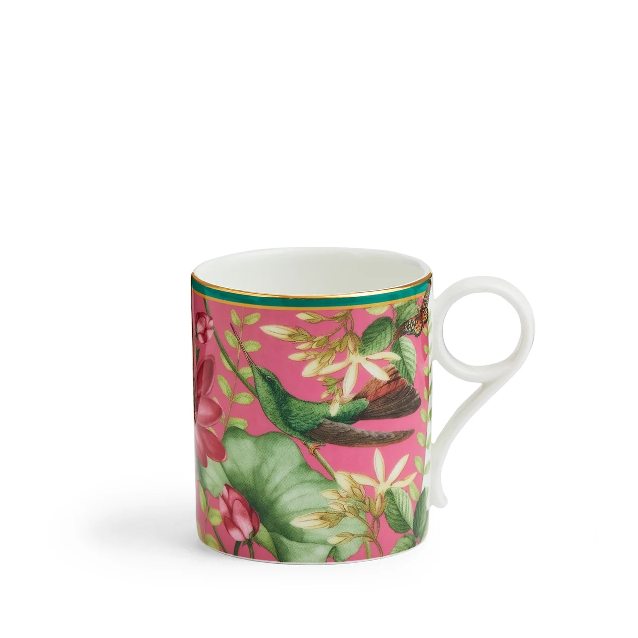 Mug Wonderlust Pink Lotus de Wedgwood en porcelana rosa