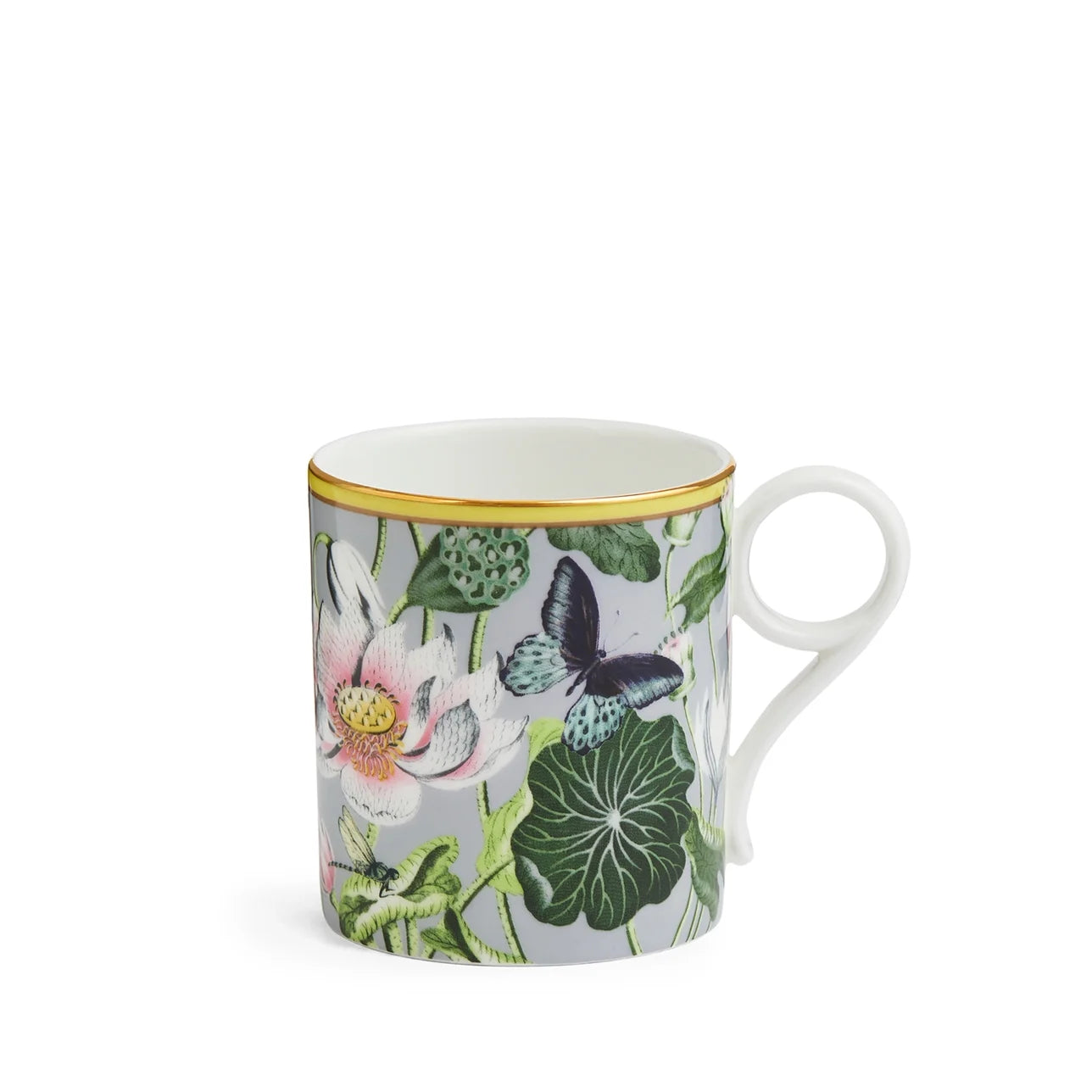 Mug Wonderlust Waterlily con diseño de nenúfares amazónicos