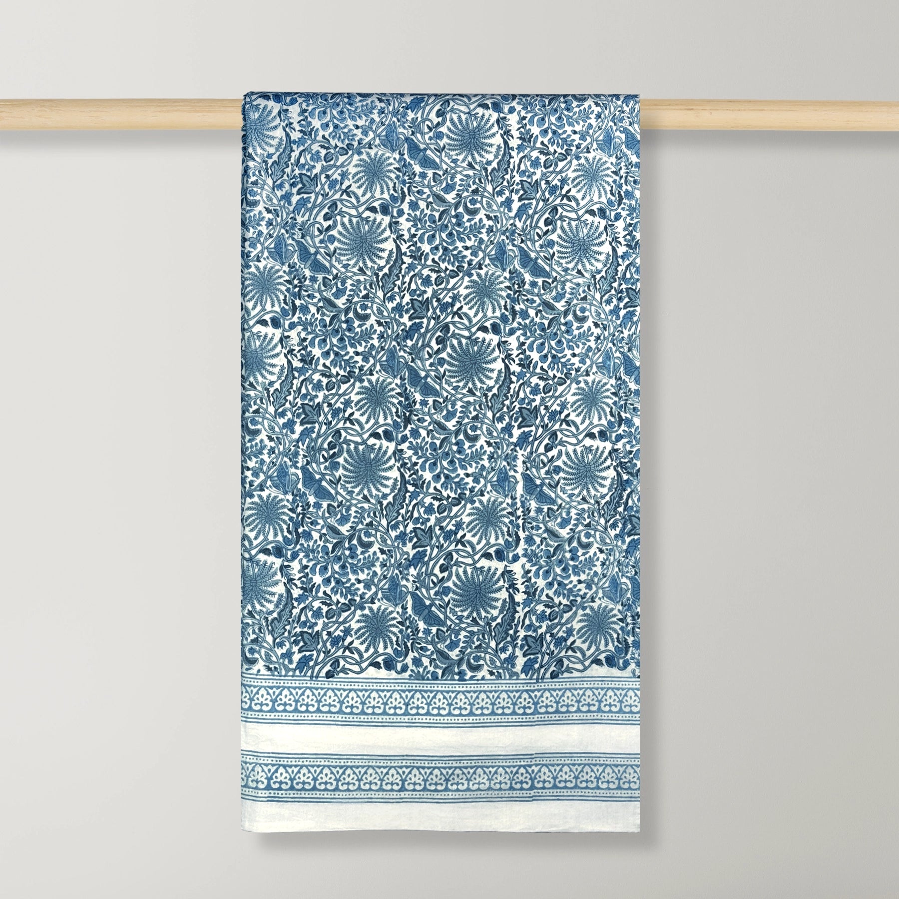 Diseño inspirado en Jaipur con acabado manual en algodón