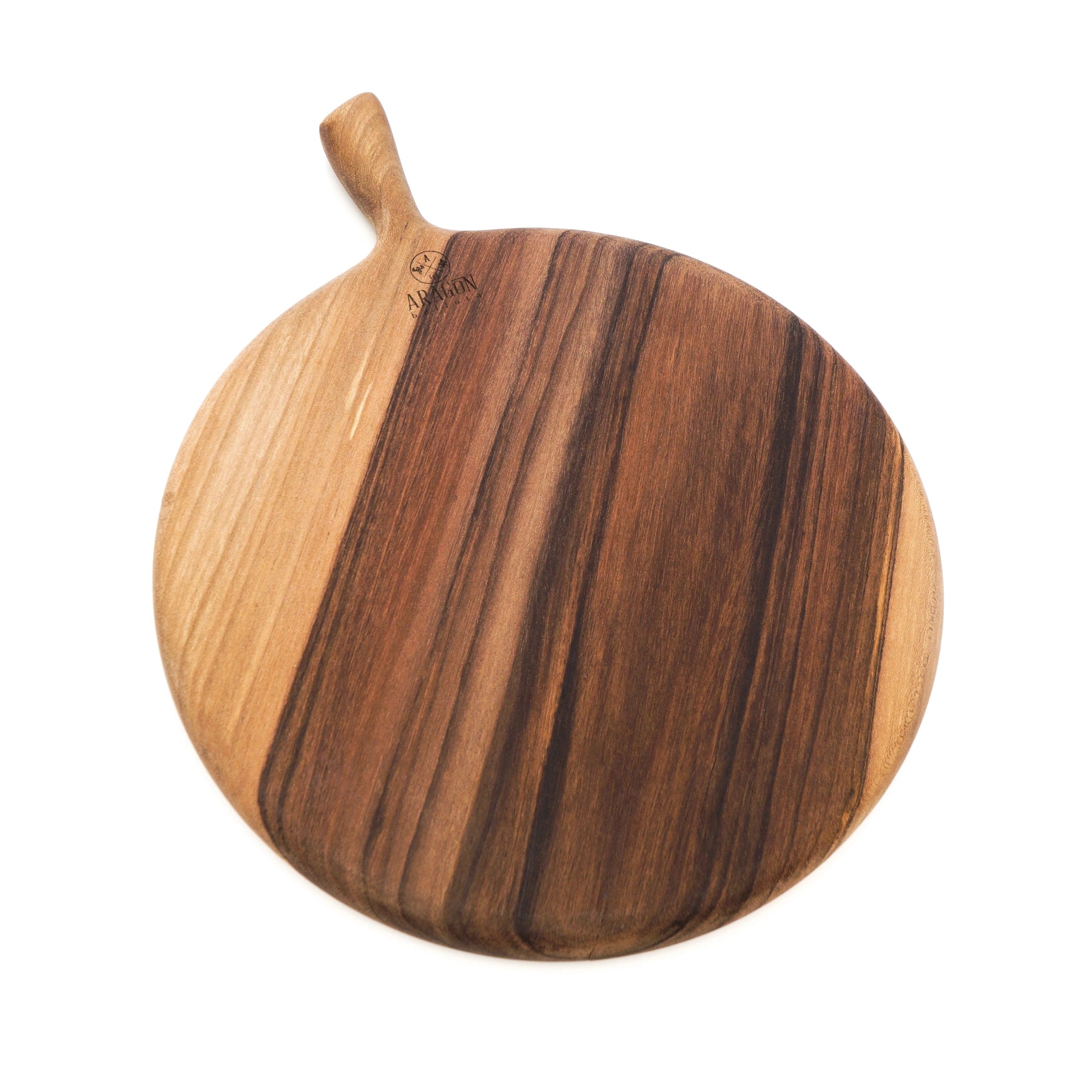 Tabla de Servir Napolitana en Madera Nogal