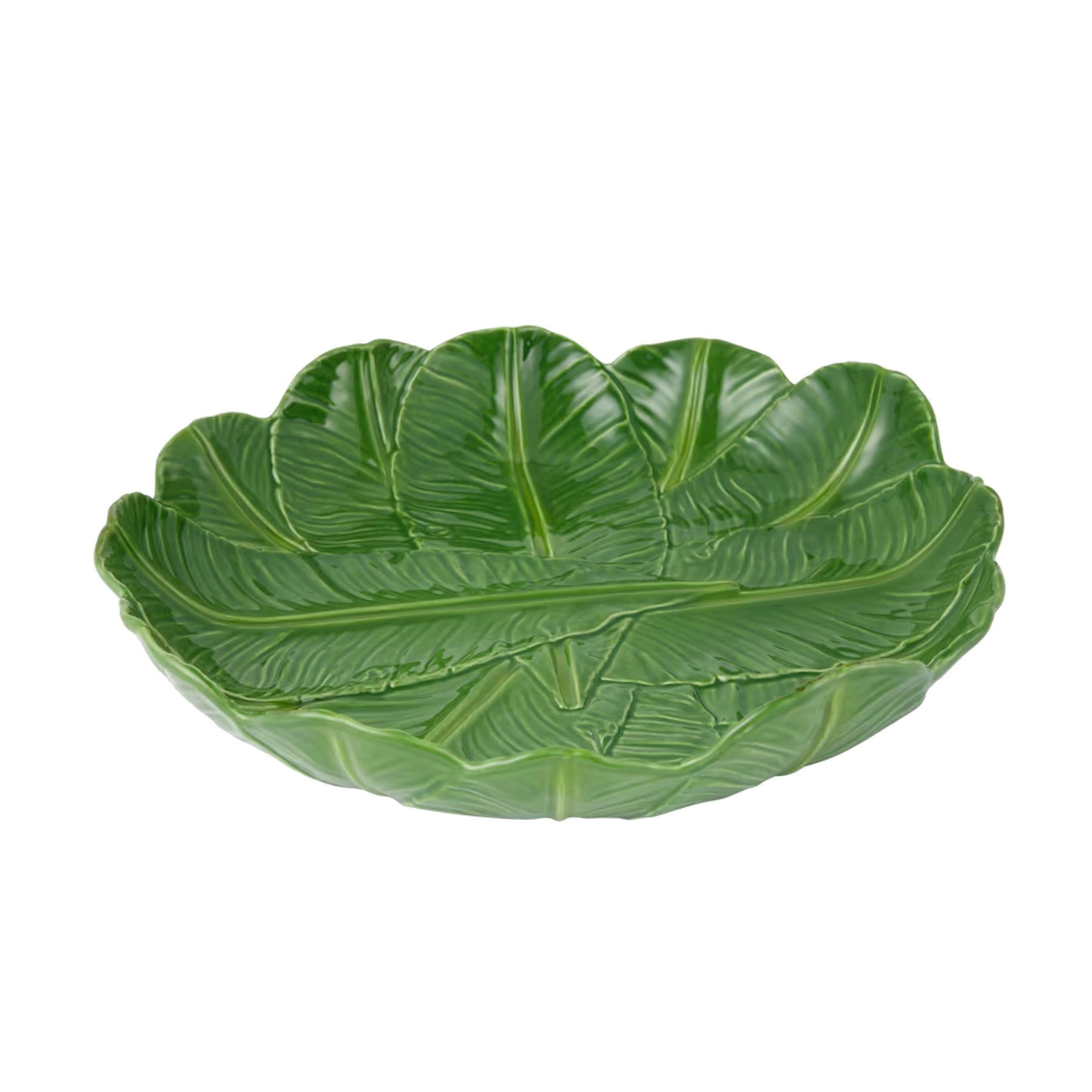 CENTRO DE MESA FOLHAS BANANA DA MEDEIRA