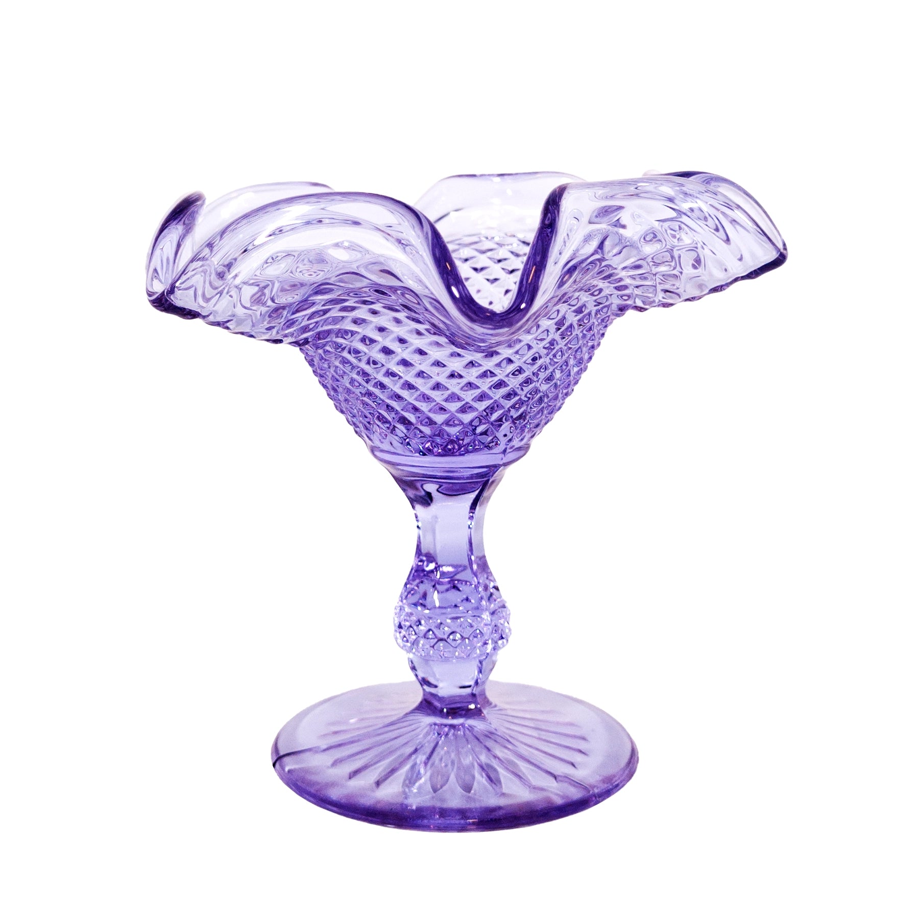 Copa Bolero Lavanda Bicos con textura en punta de diamante