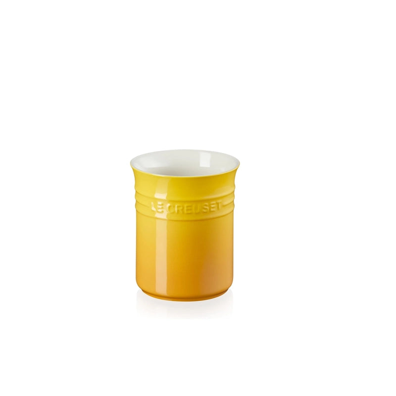 Bote Le Creuset Néctar con espátulas de cocina
