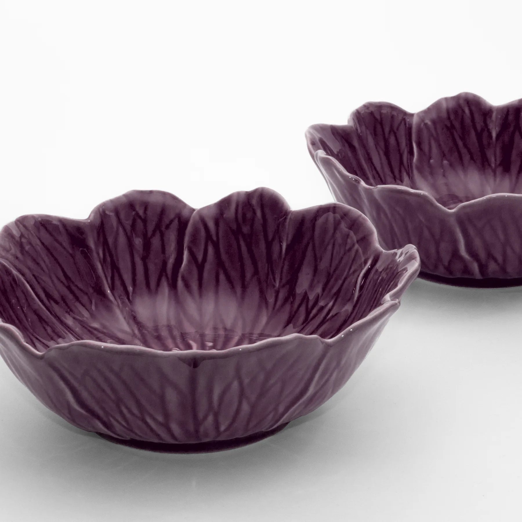 BOWL GRANDE PÚRPURA FLORA
