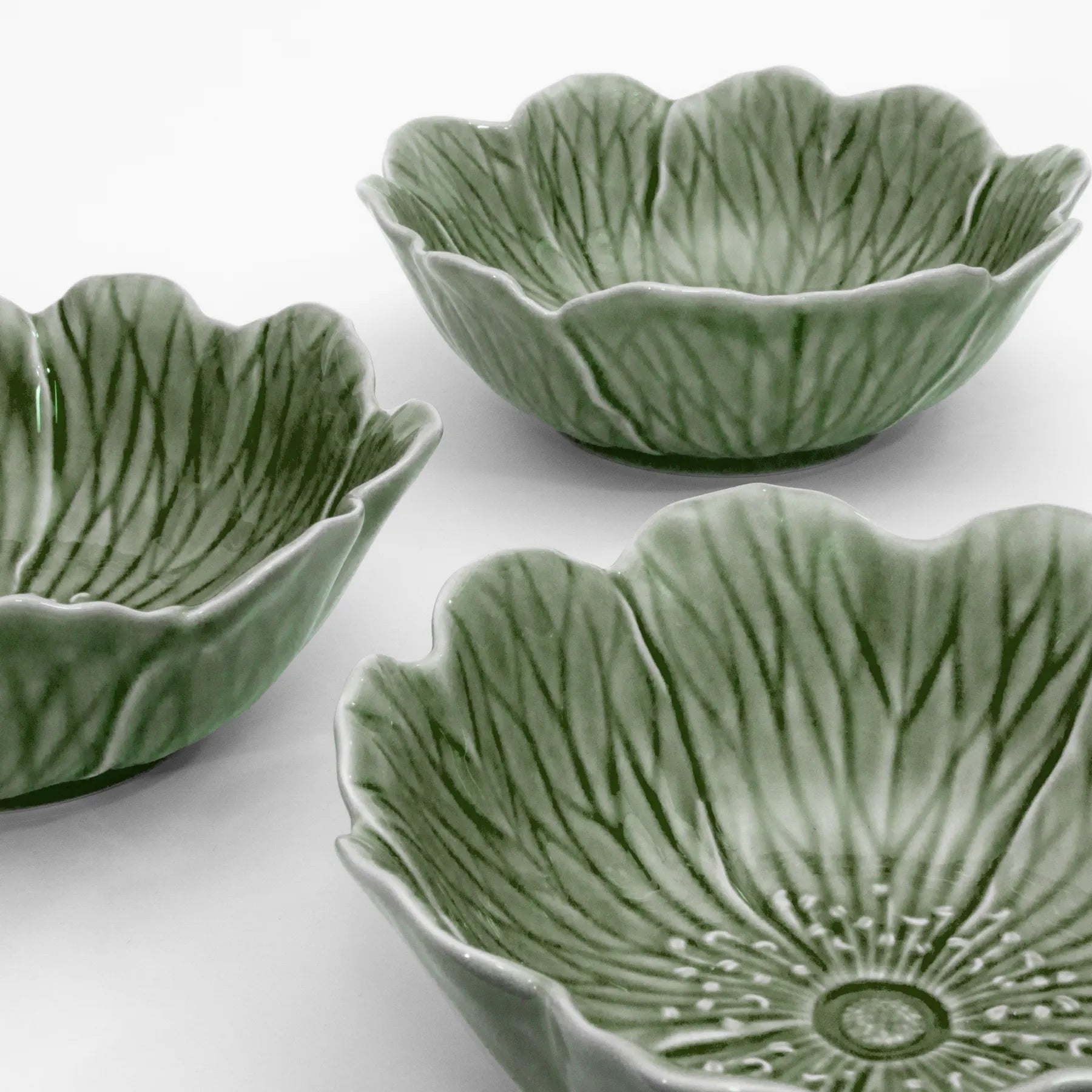 BOWL GRANDE VERDE OLIVA FLORA
