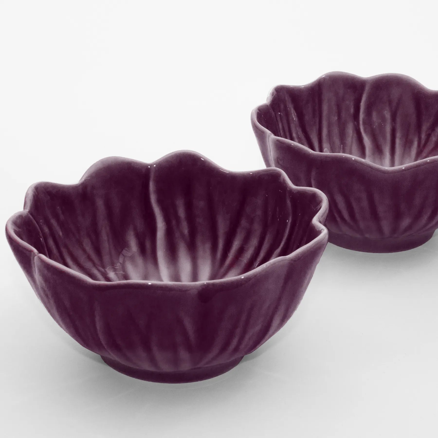 BOWL PEQUEÑO PÚRPURA FLORA