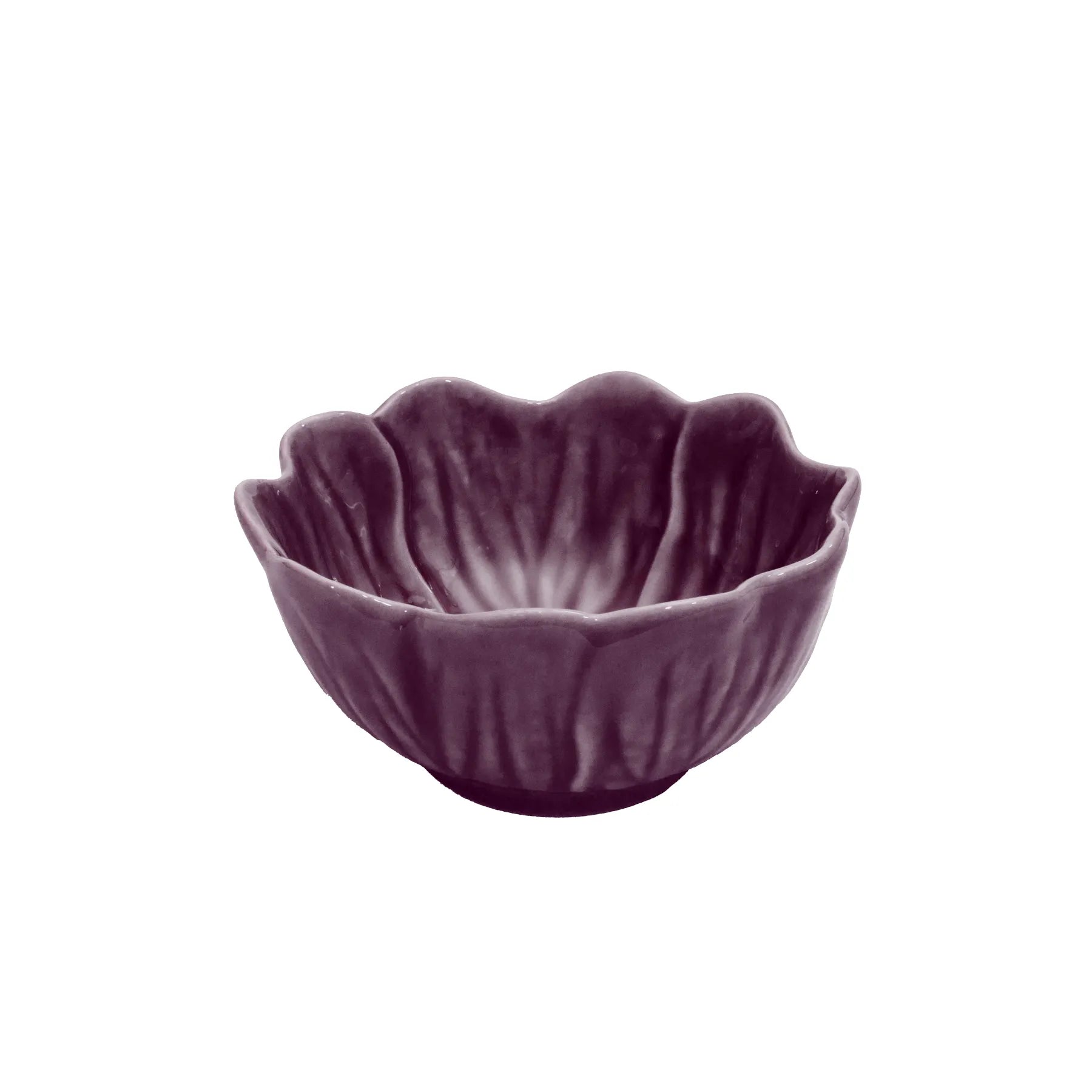 BOWL PEQUEÑO PÚRPURA FLORA