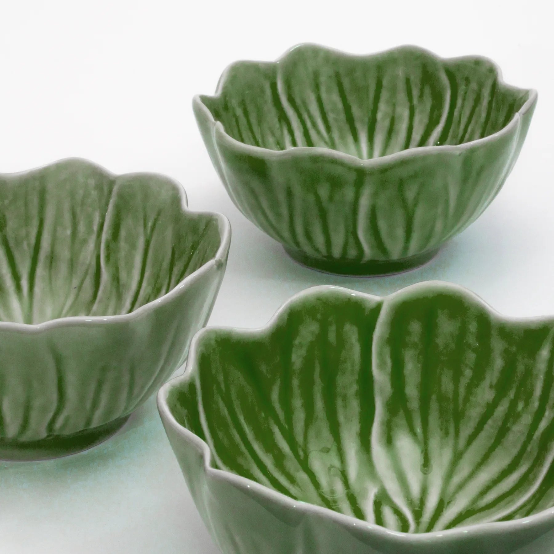 BOWL PEQUEÑO VERDE OLIVA FLORA