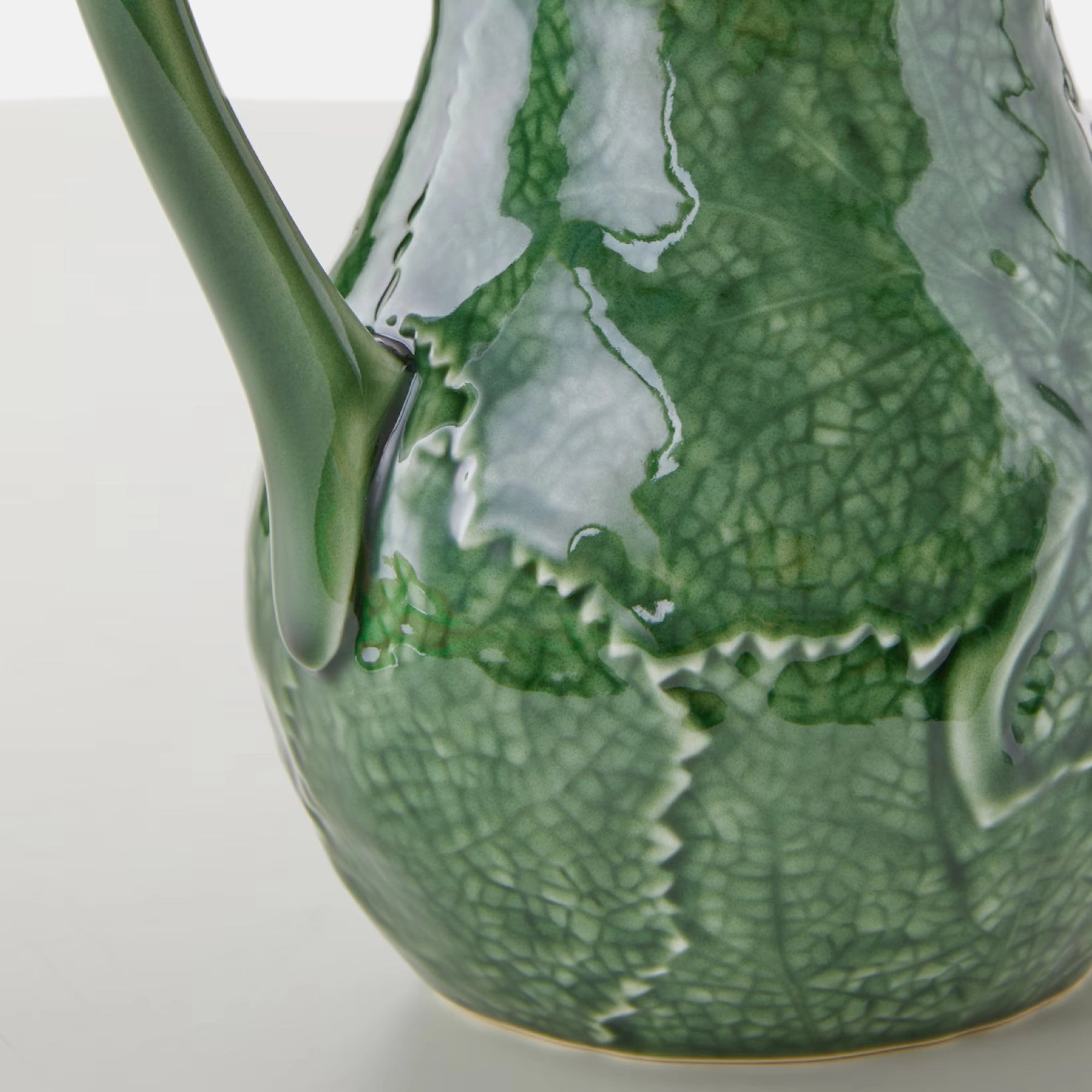 Detalle profundo de la jarra