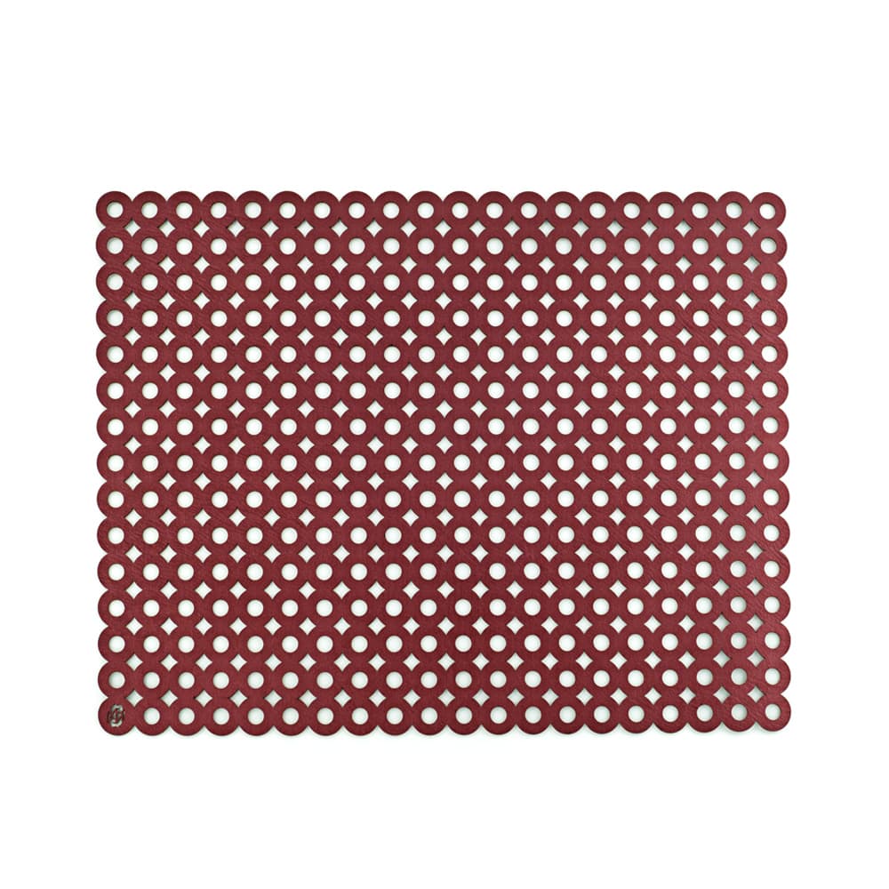 Individual reversible Palo de Rosa Rojo