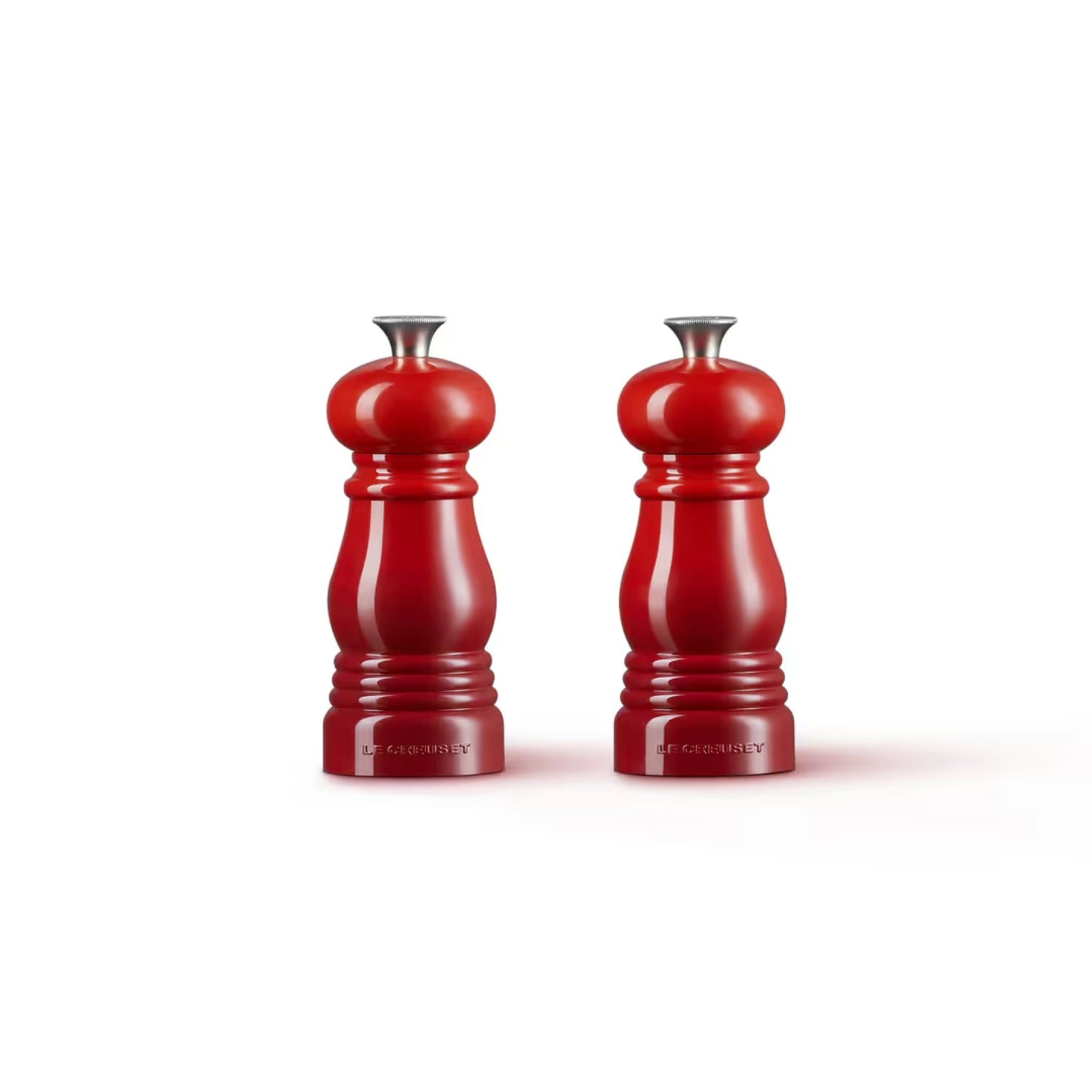 SET PIMENTERO SALERO 11 CM CEREZA