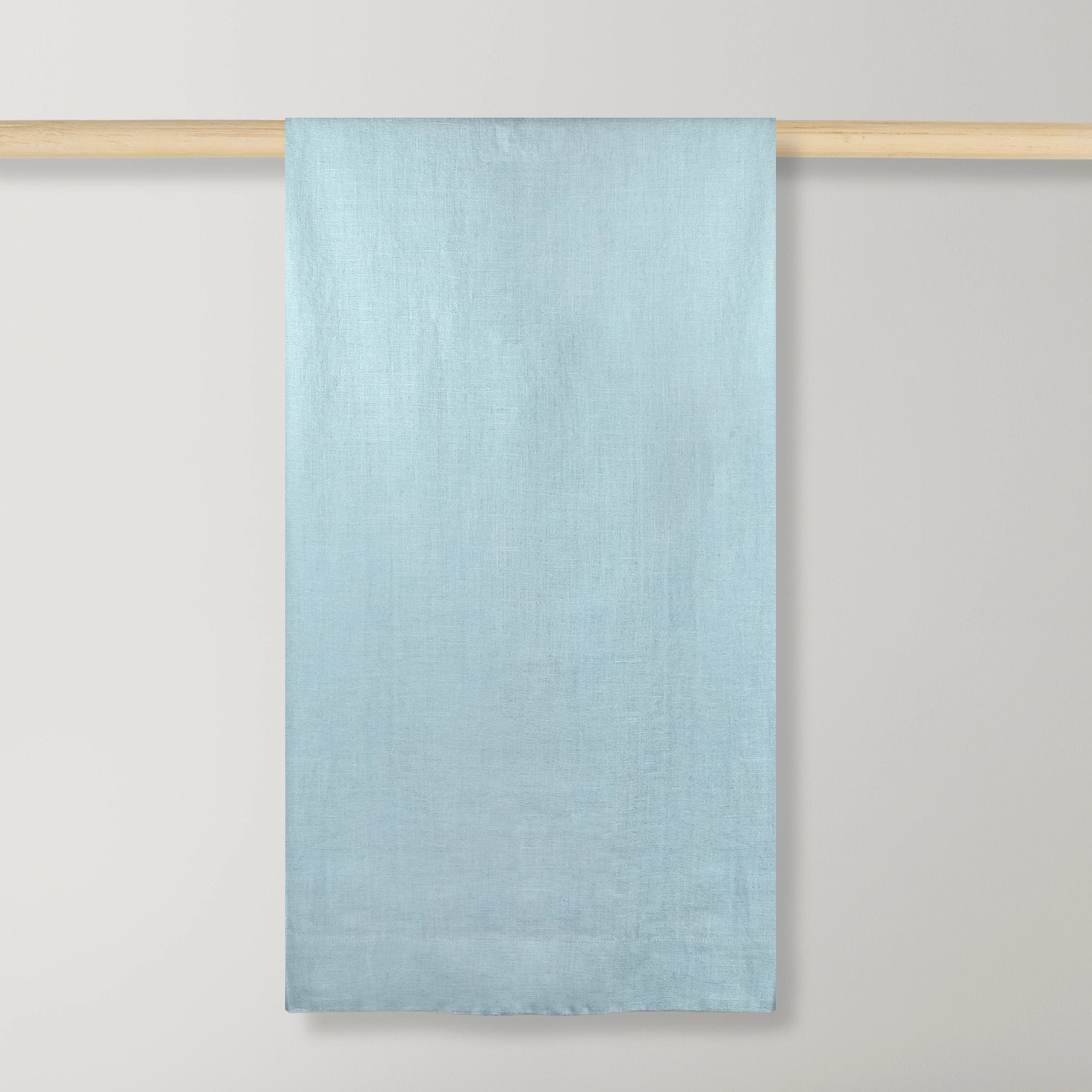 Mantel Blue Fog de lino premium 1.40 x 2.50 hecho a mano