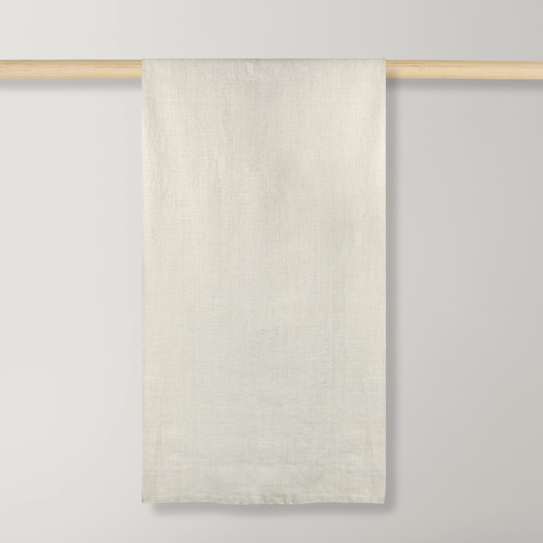 Mantel White de lino premium 1.40 x 2.50 hecho a mano