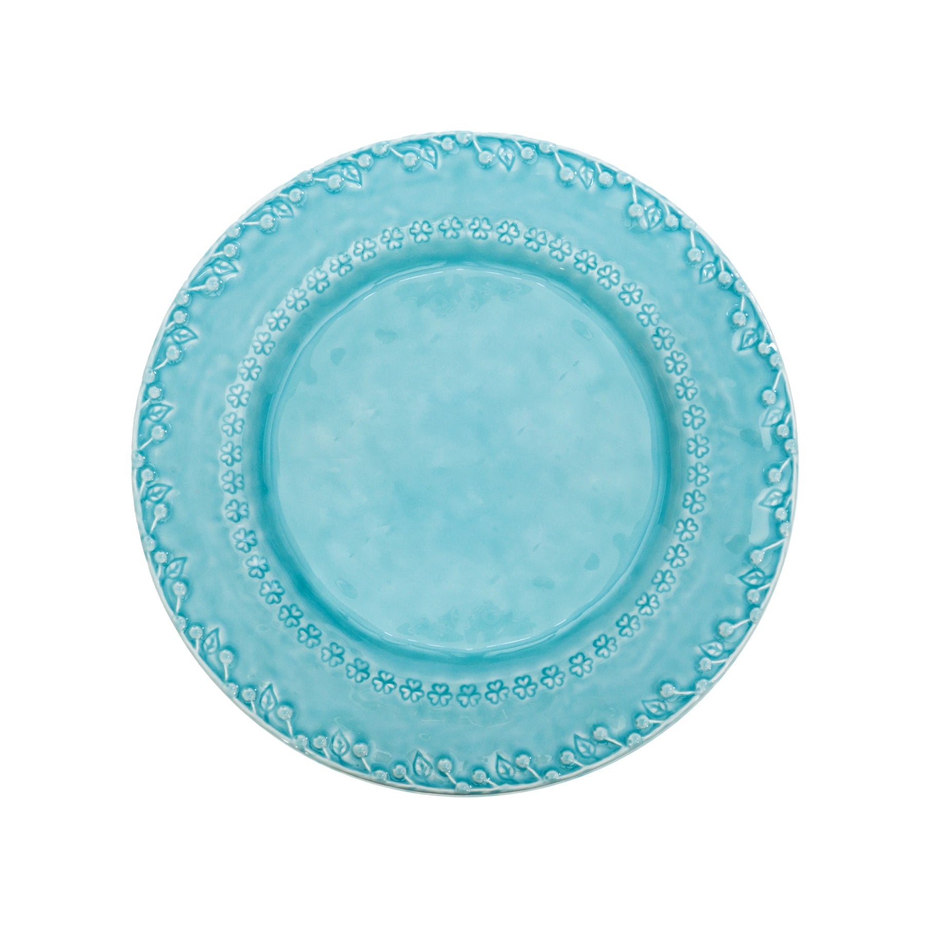 PLATO PRINCIPAL AZUL FLORA