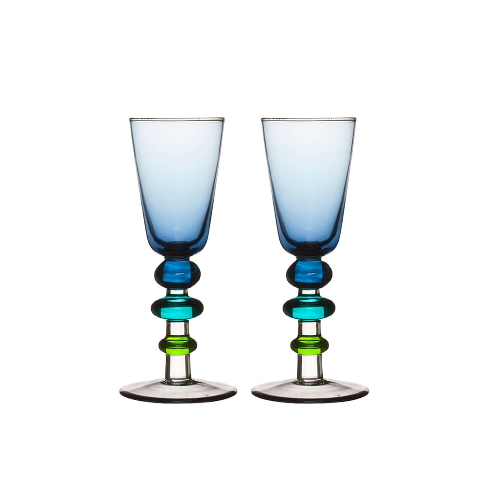 Set de 2 copas Puscafe Spectra diseño nórdico Sagaform