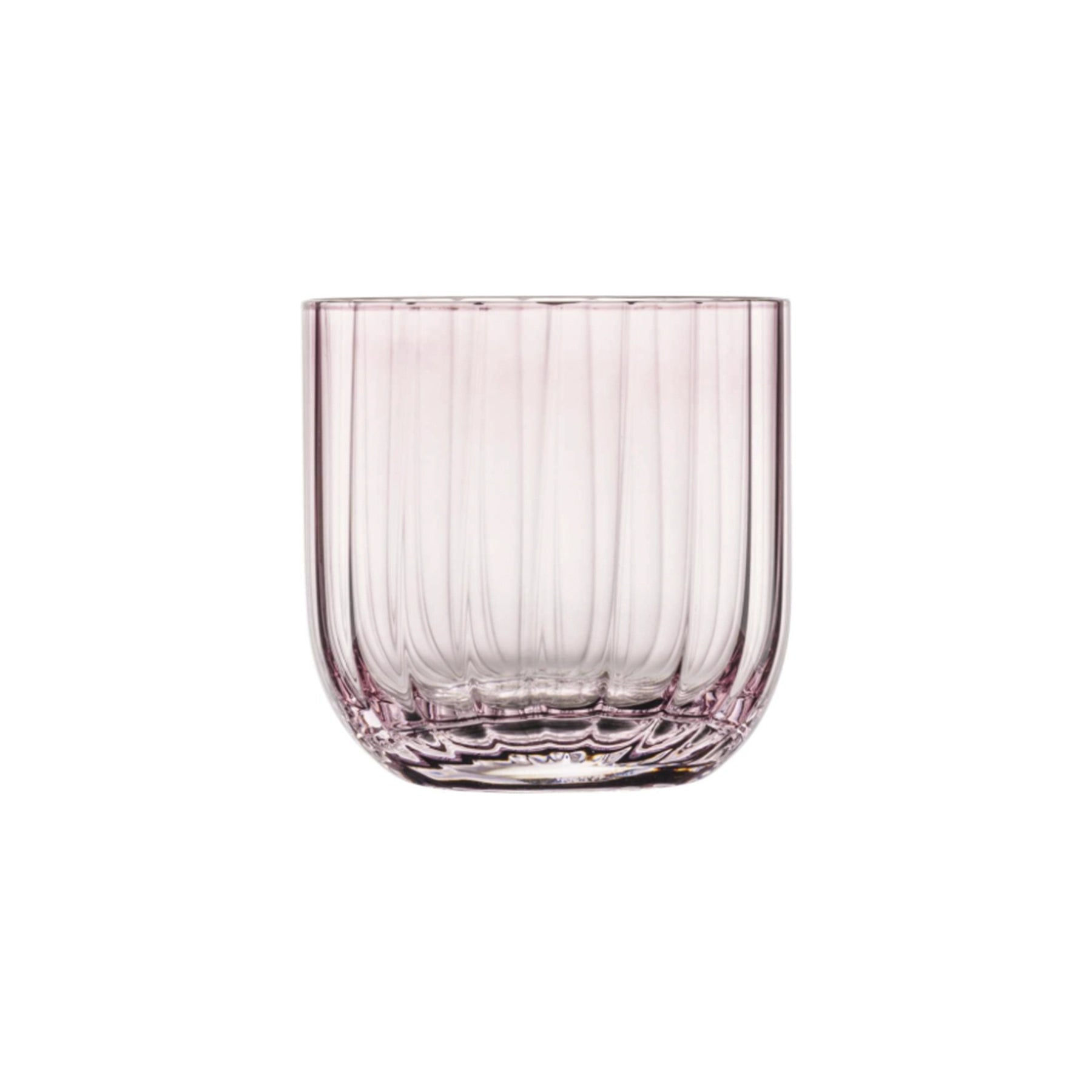 Detalle del cristal lila con reflejos suaves
