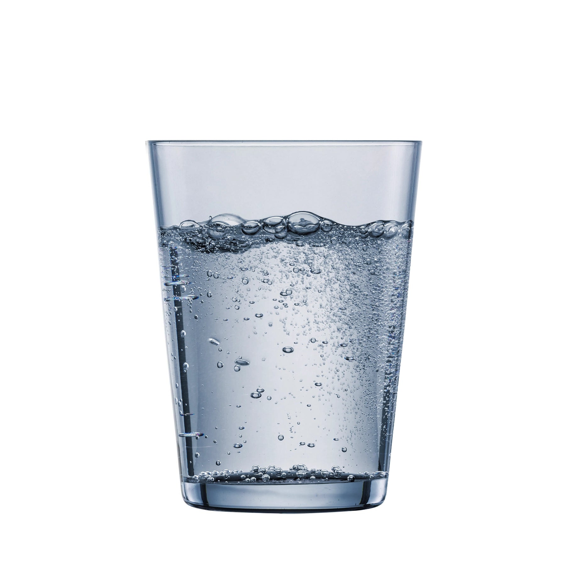 Cristal Tritan resistente en tono azul