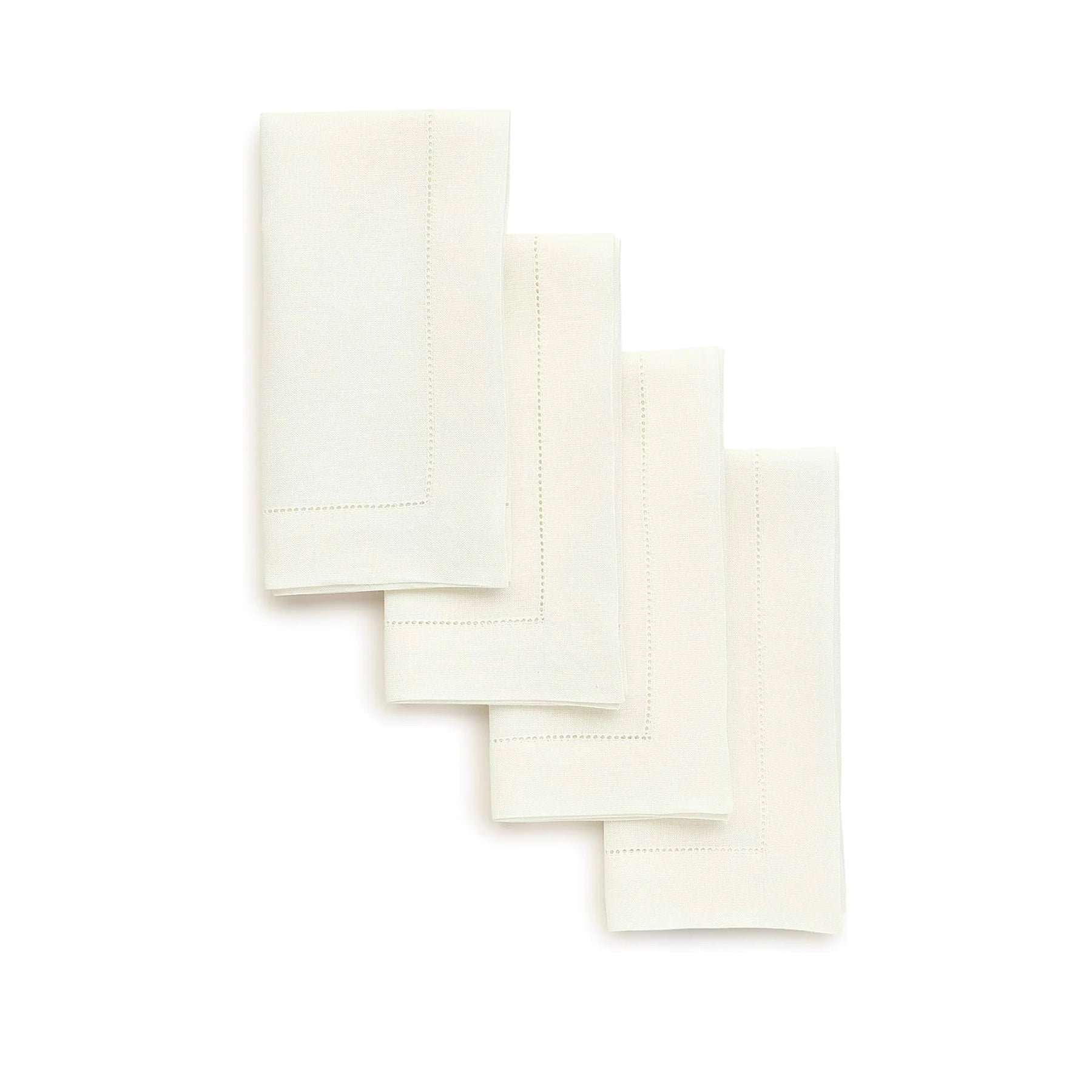 SET SERVILLETAS X 4 MARFIL