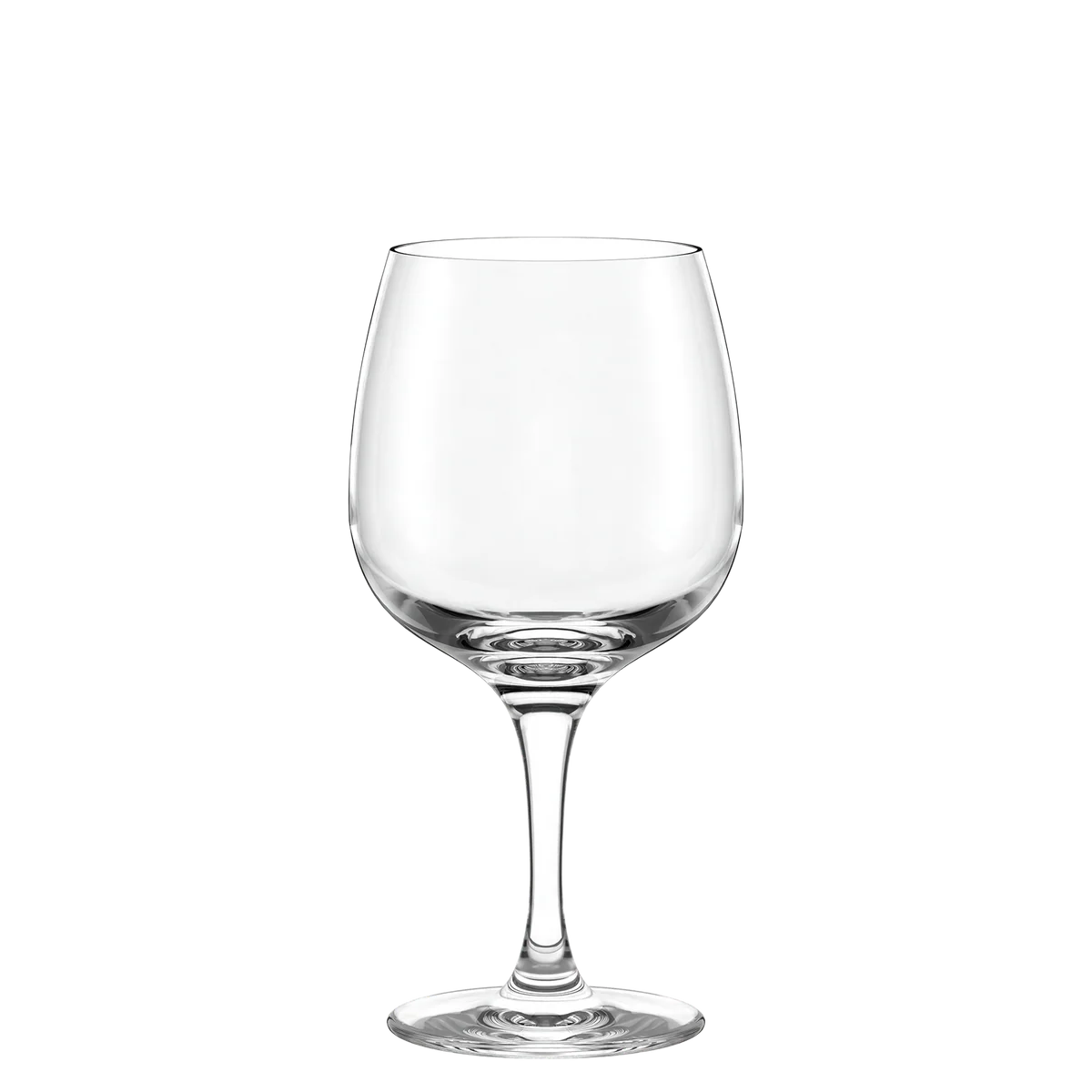 Copa Gin Tonic Bar Basic de Stölzle Lausitz, resaltando su forma de balón y cristal brillante.