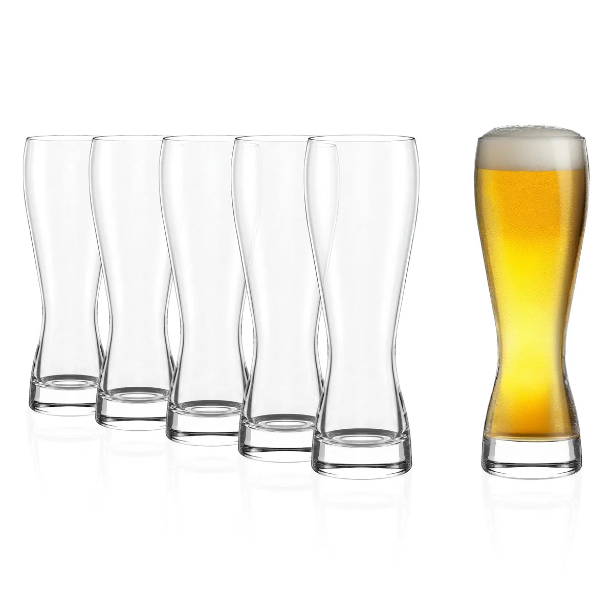 Set de Vasos Wheat Beer Stölzle Lausitz, perfectos para cervezas de trigo.
