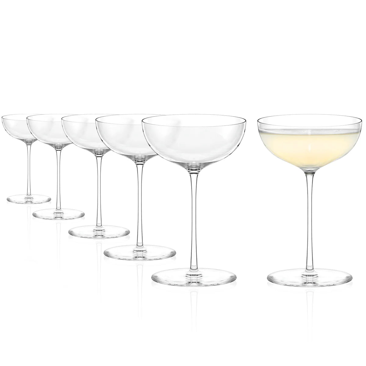 Set de Copas Cocktail Kyoto Stolzle Lausitz en mesa elegante
