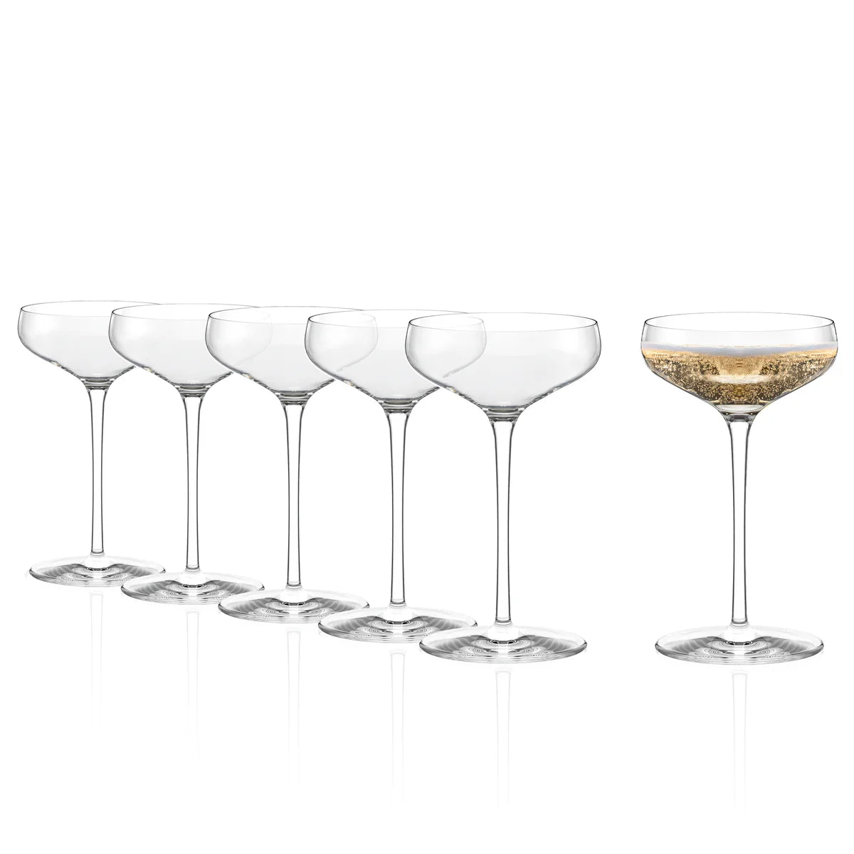 Set de Copas Champagne Saucer Twist Stölzle Lausitz.