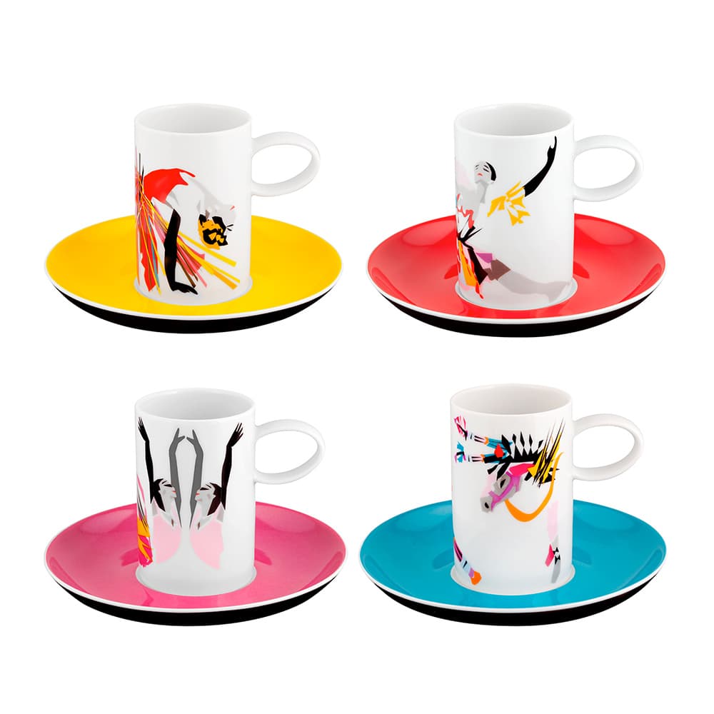 Set de Café Espresso Tchaikovsky de Vista Alegre con diseño clásico