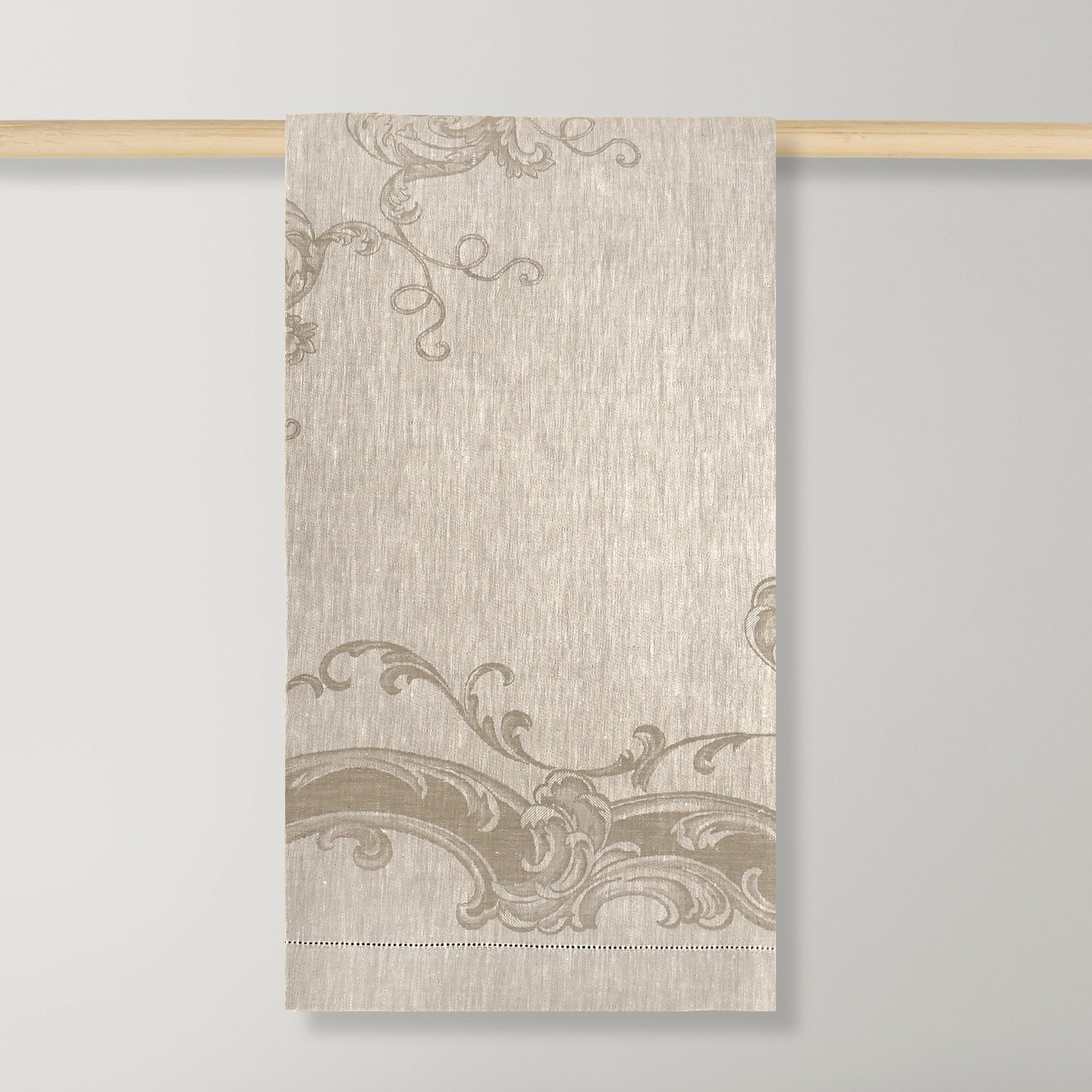 MANTEL ONDAS BEIGE 178X310