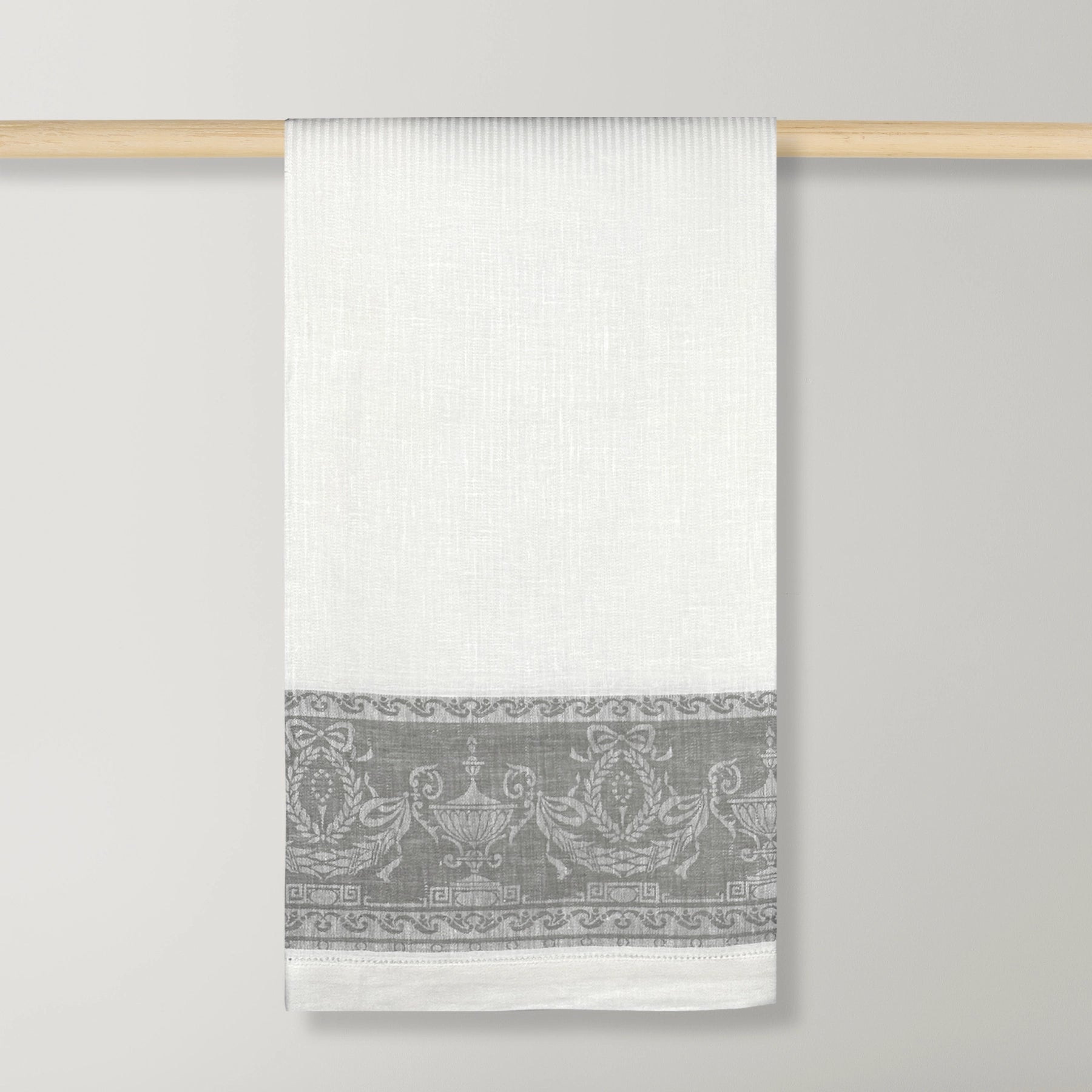 MANTEL PARIS WHITE / GREY 178X350