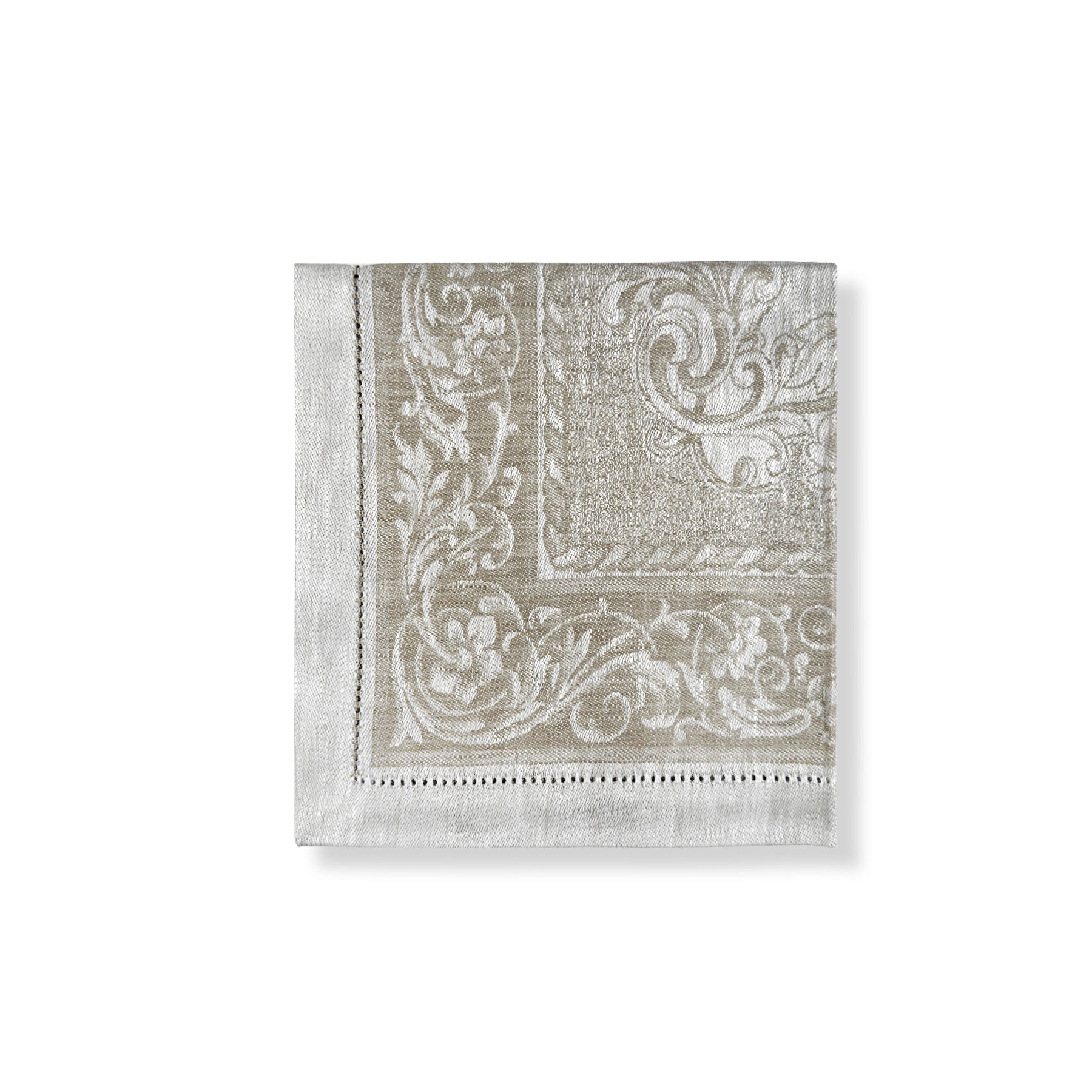 SERVILLETA CORDAS BEIGE 45X45