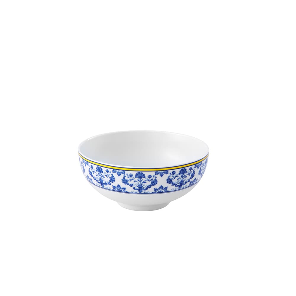 Bowl sopa Castelo Branco con diseño en azul y amarillo Vista Alegre