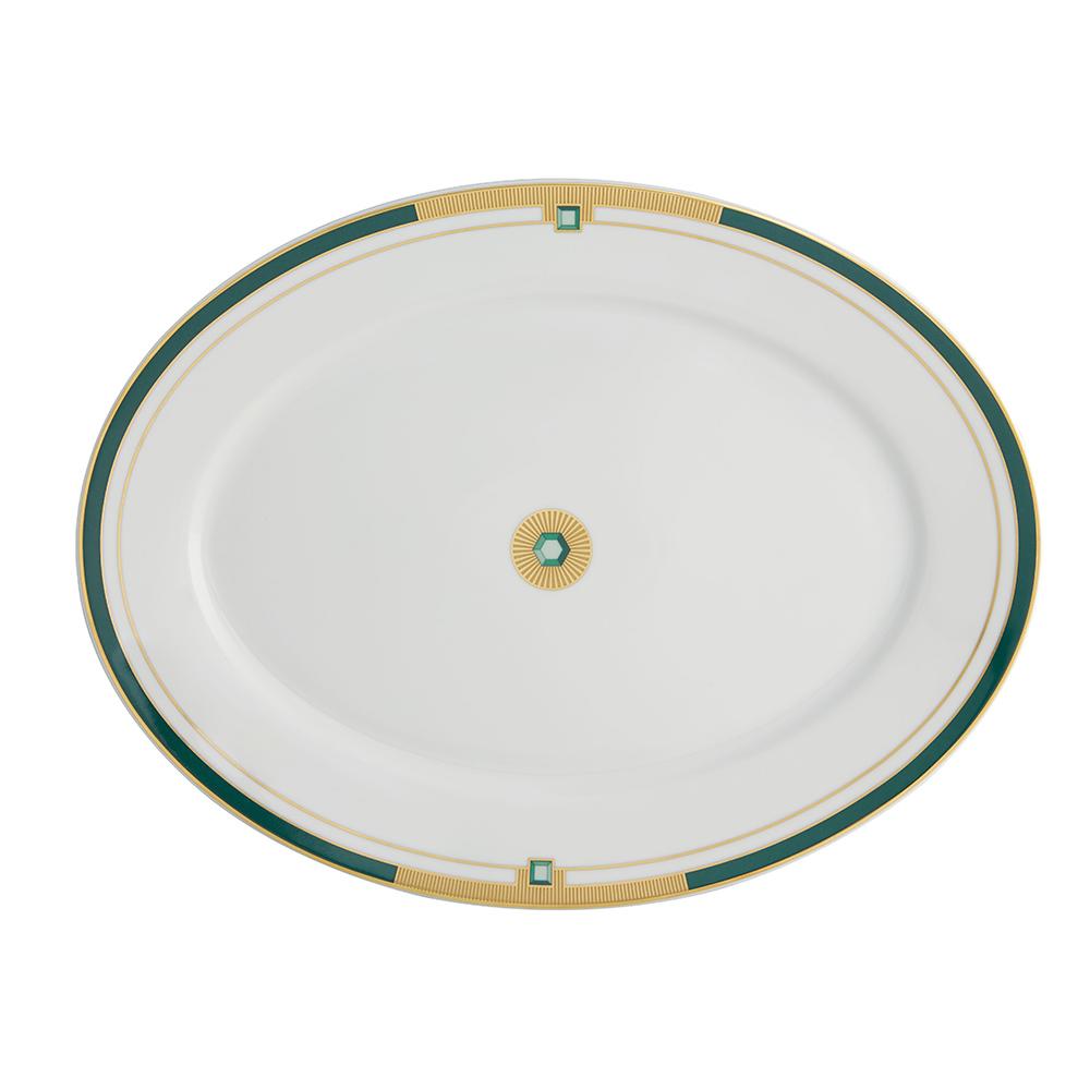 BANDEJA OVALADA GRANDE EMERALD