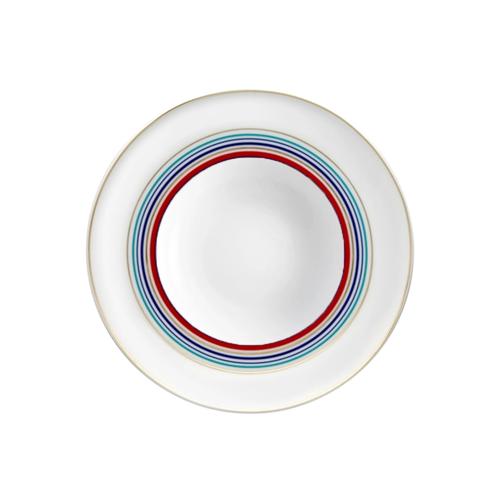 Plato hondo Graffiato – vista superior