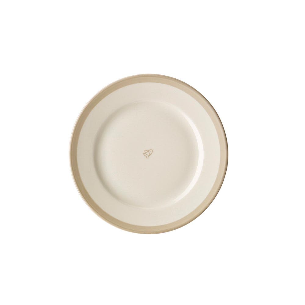 Detalle de textura esmaltada del Plato Pan Stone Grey