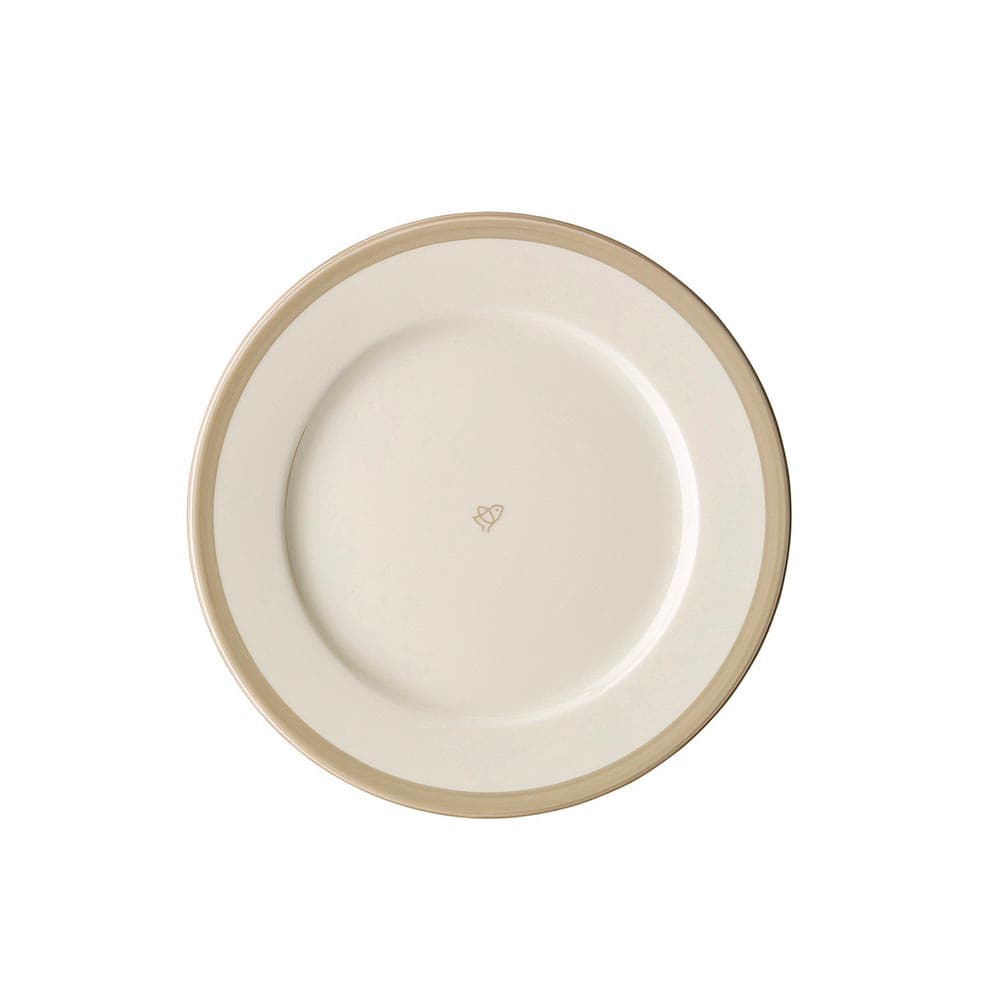 Set de platos de postre Stone Grey Barefoot en porcelana alemana