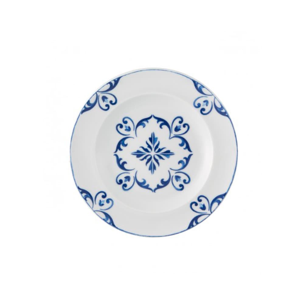 Plato Pan Mot. C Tiles con diseño geométrico portugués