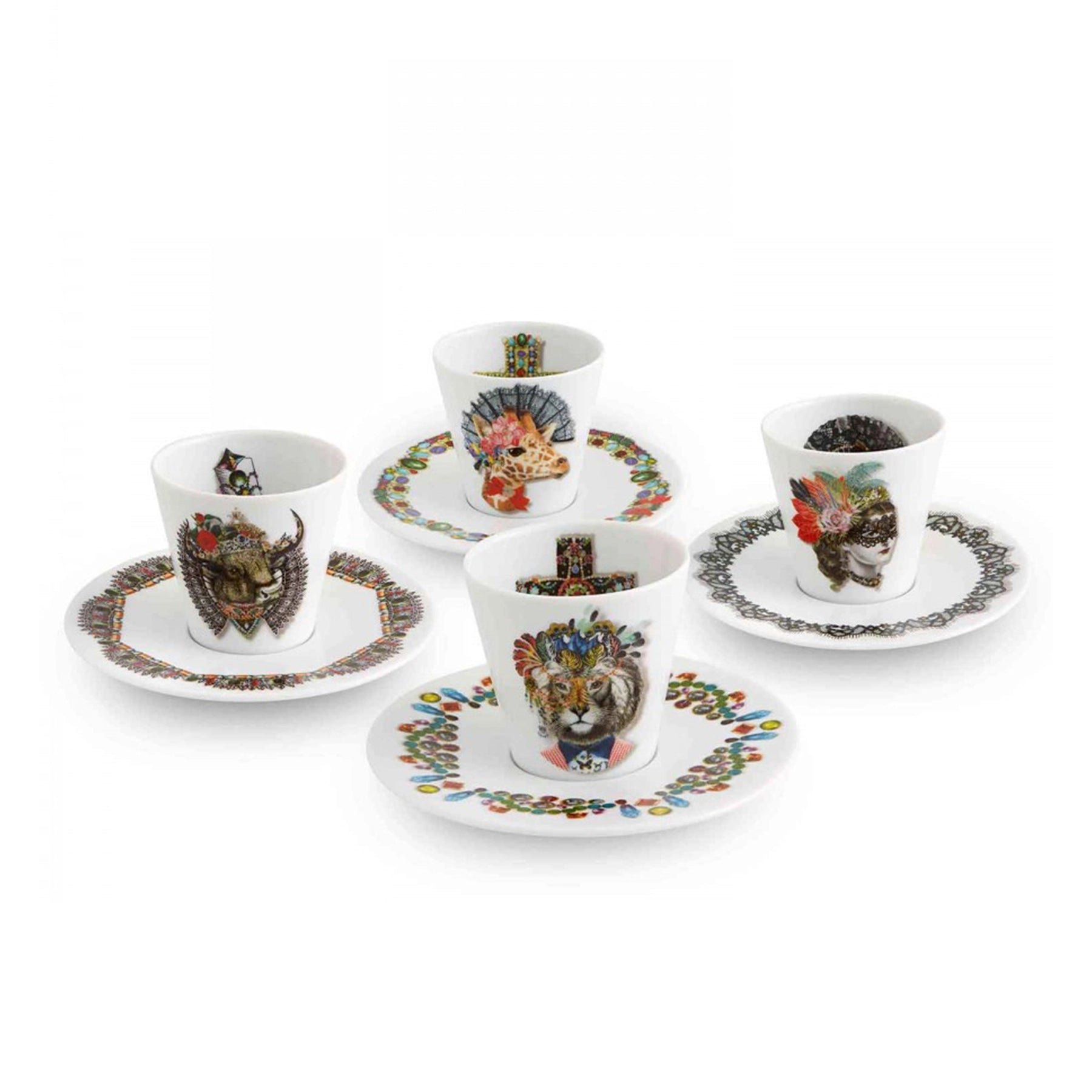 Set de café Love Who You Want Vista Alegre y Lacroix