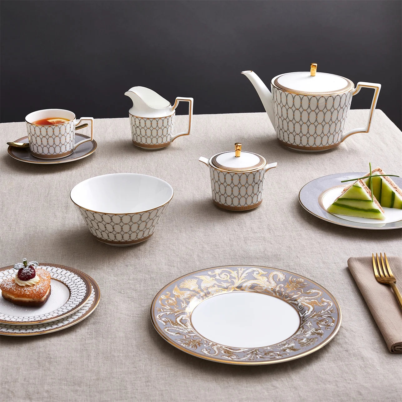 SET 5 PIEZAS RENAISSANCE GREY
