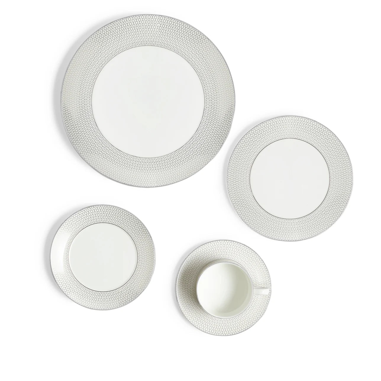 SET 5 PIEZAS GIO PLATINUM