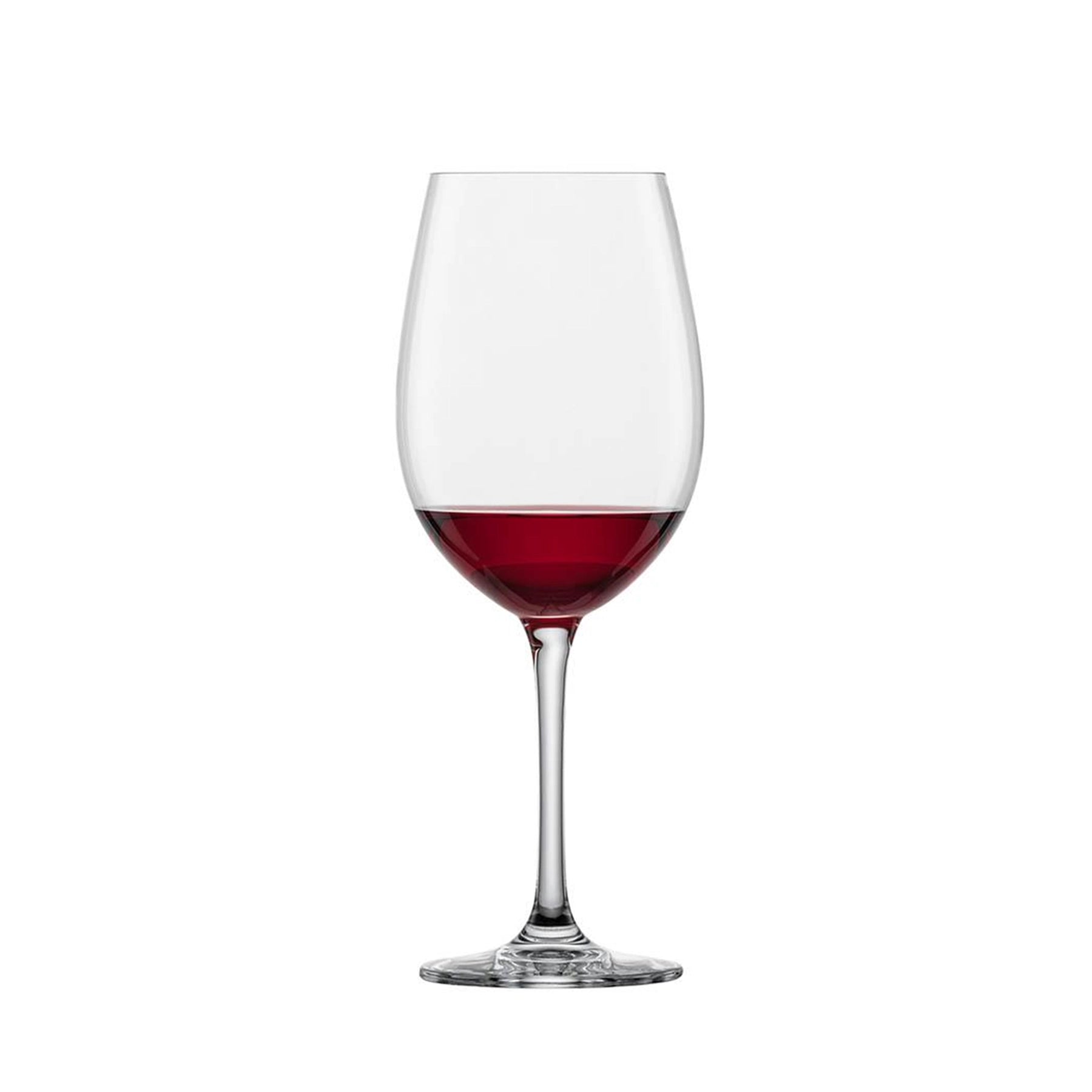 Copa Burgundy Classico Schott Zwiesel con vino tinto servido