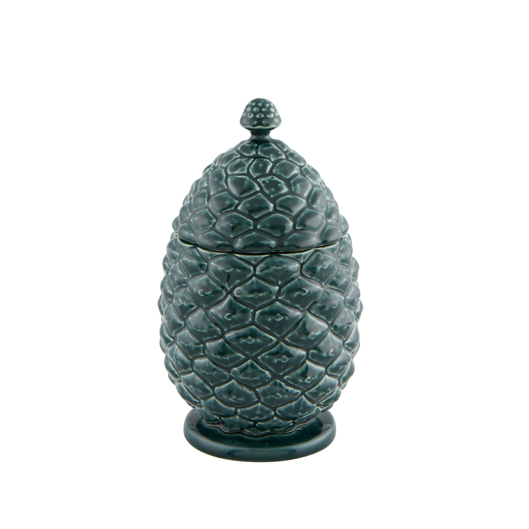 CAJA 24 VERDE ESMERALDA PINE CONE