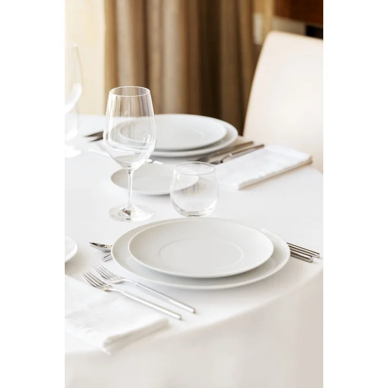 Detalle del Puesto de 5 piezas Domo White – elegancia esencial