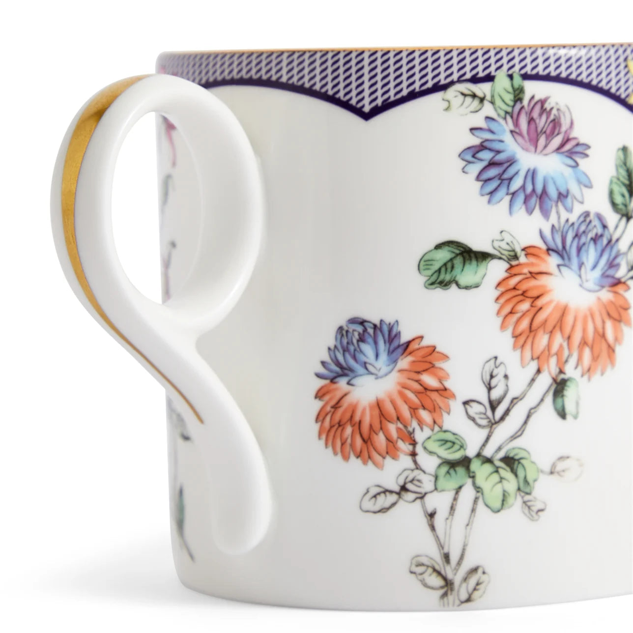 Mug Fortune de la colección Wonderlust, destacando su diseño chinoiserie y modernidad.